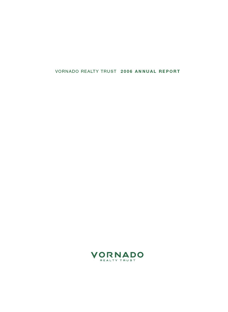 Cover image of 2006 Annual Report